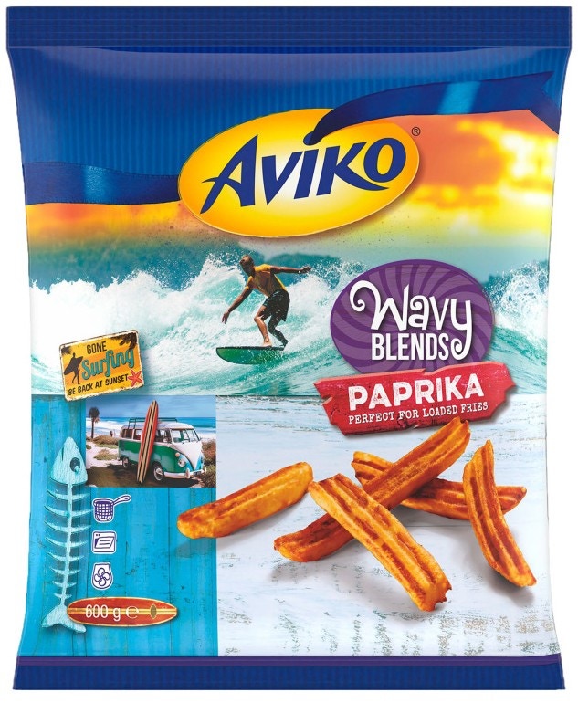 Aviko Vlnky Wavy Blends Paprika