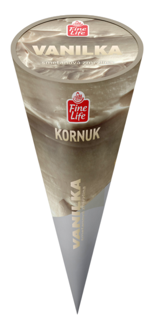 Fine Life Kornuk vanilka smetana