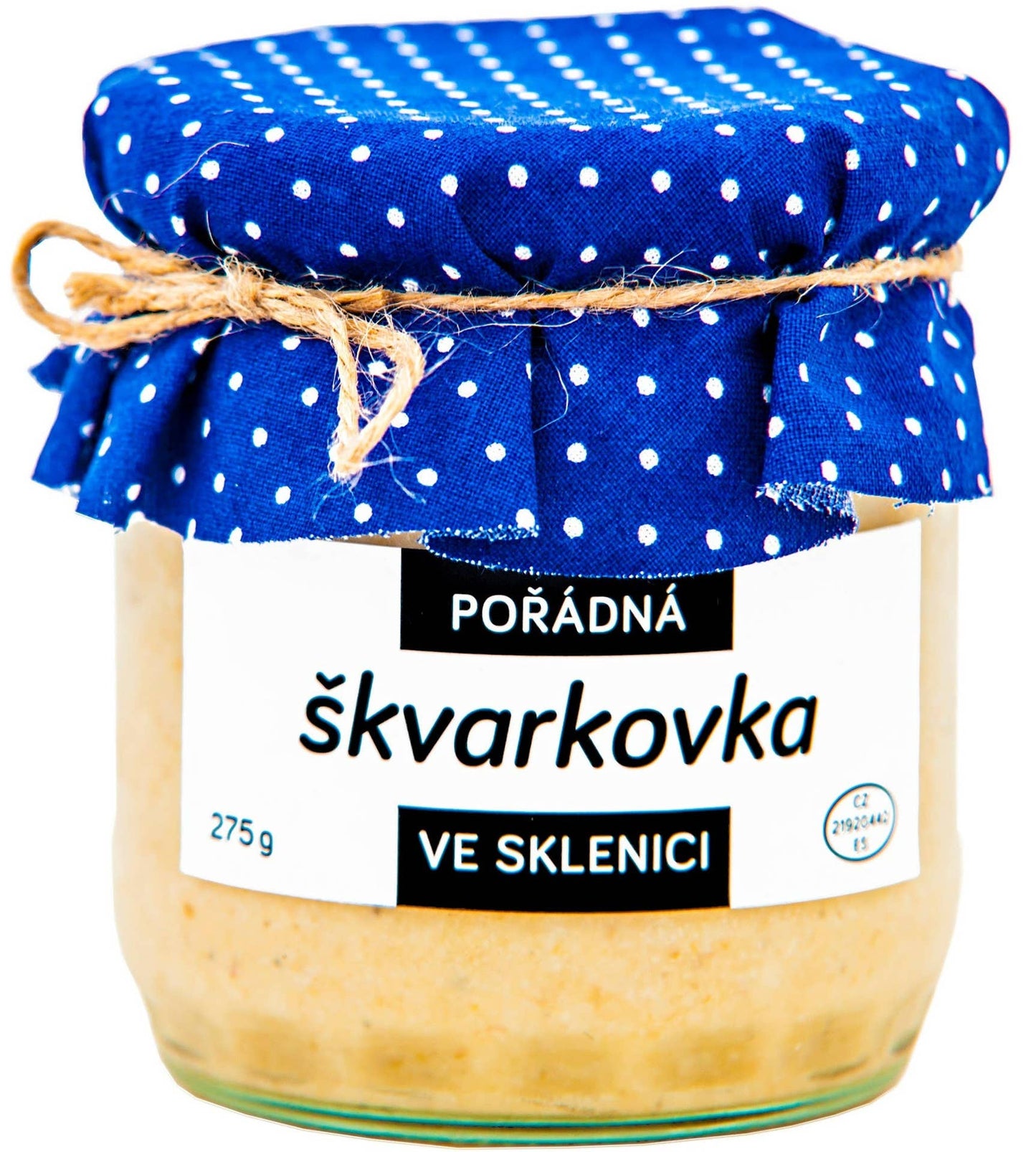 Pořádně ve sklenici Škvarkovka