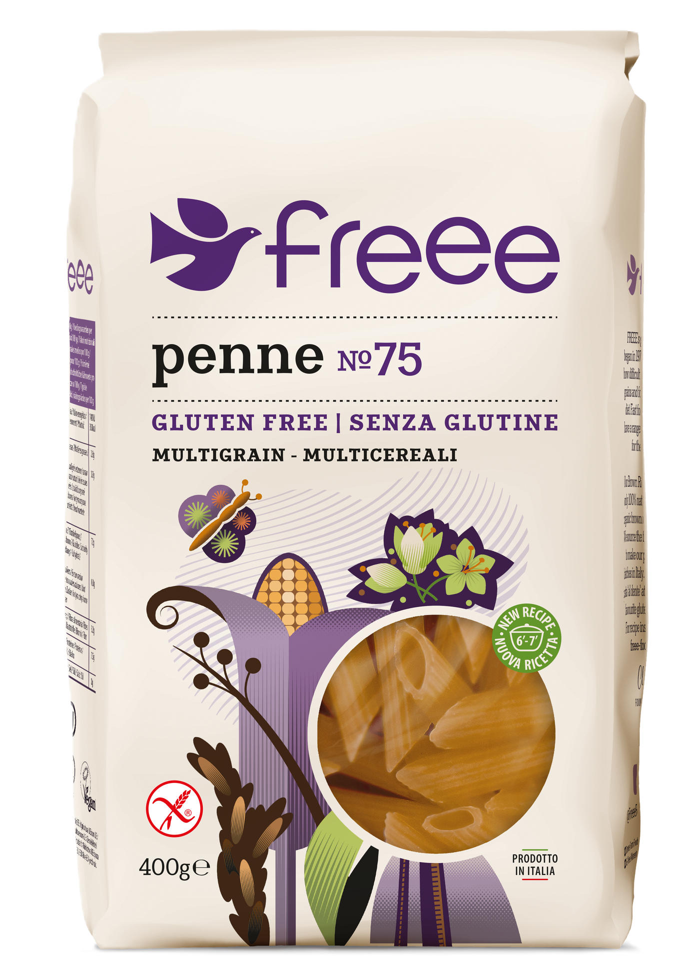FREEE Penne vícerznné, bez lepku