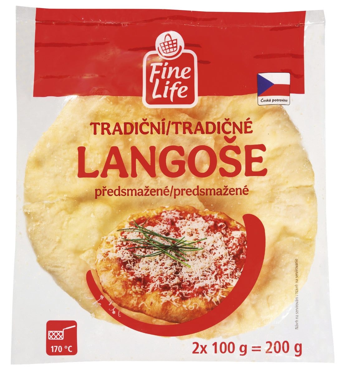 Fine Life Langoše tradiční 2x100g