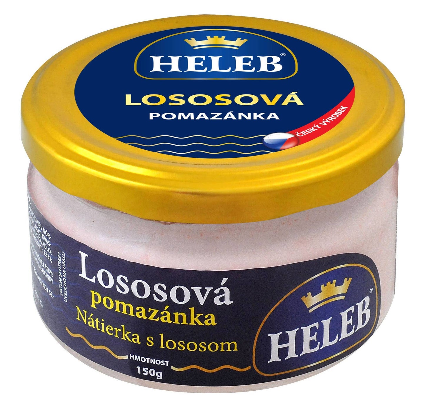 Heleb Lososová pomazánka