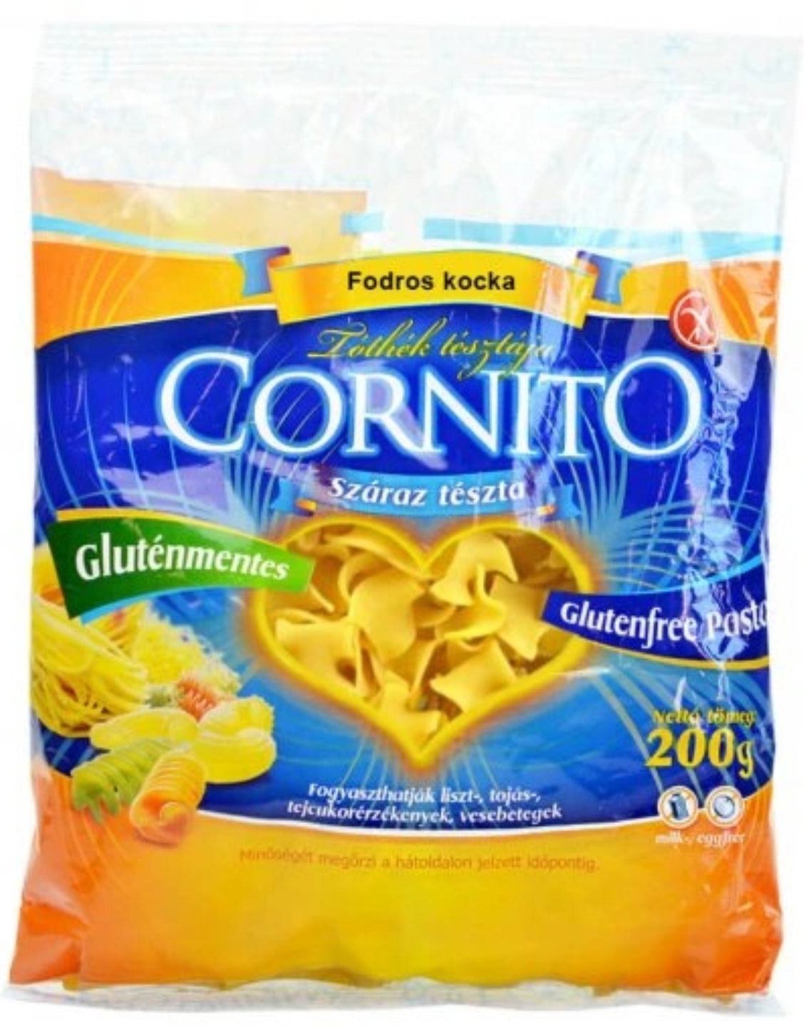 Cornito Bezlepkové těstoviny fleky