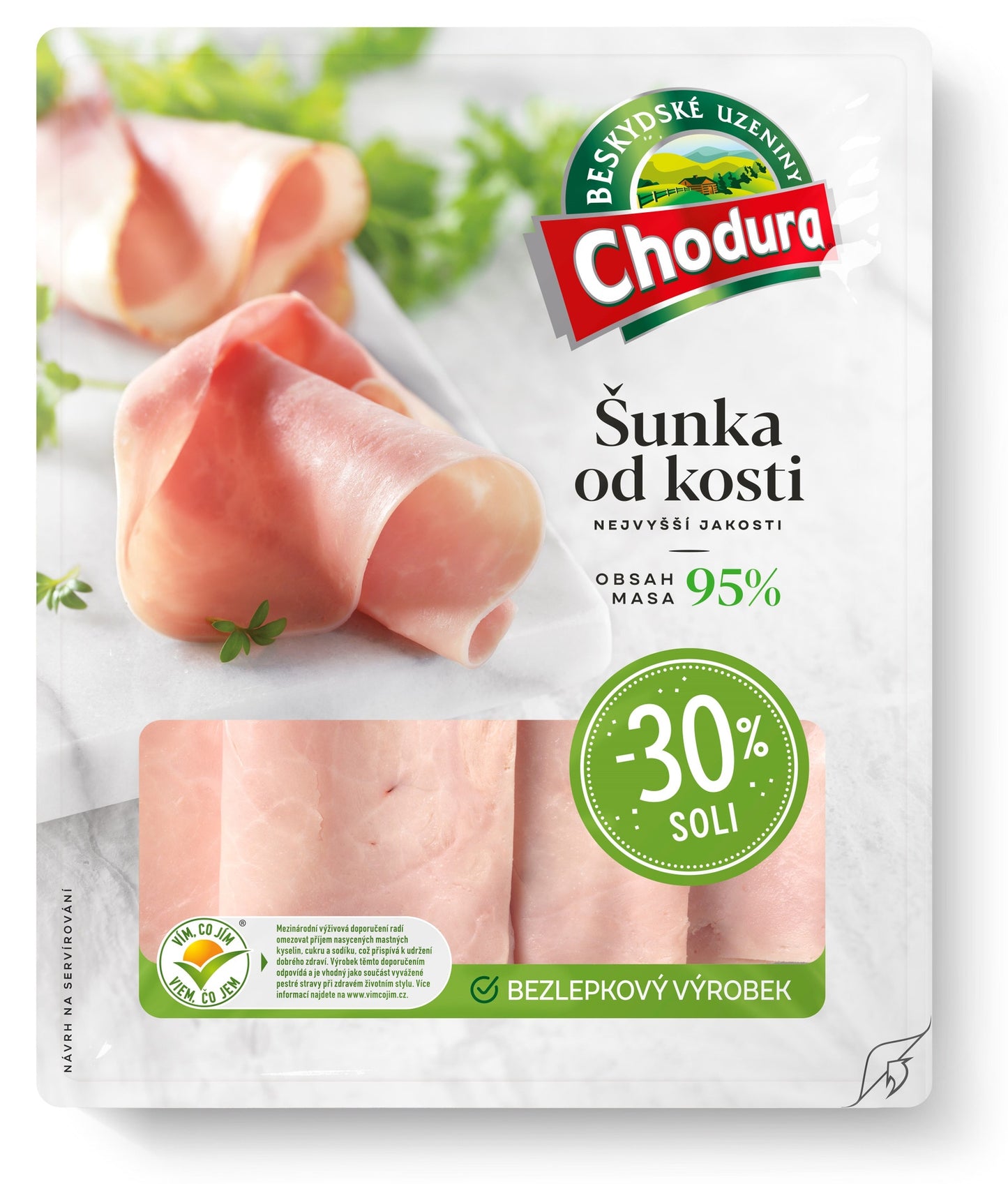 Chodura Šunka od kosti nejvyšší jakosti (95% masa)