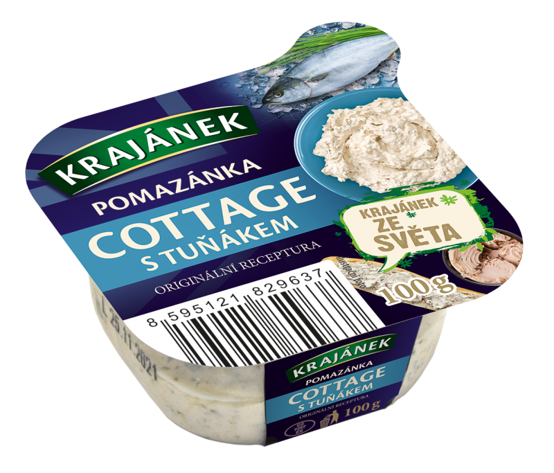 Krajánek Pomazánka Cottage s tuňákem