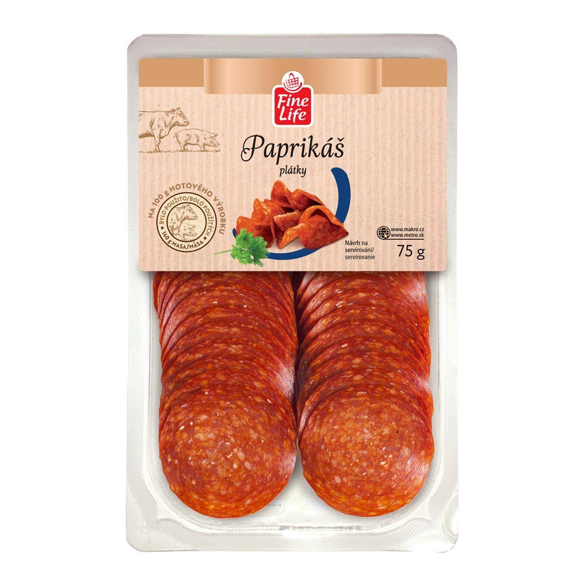 Fine Life Paprikáš plátky