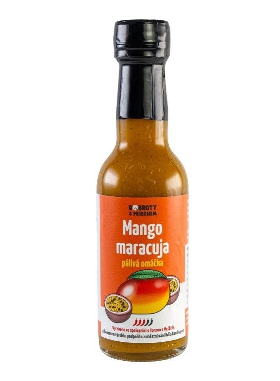 Dobroty s příběhem Mango maracuja pálivá omáčka