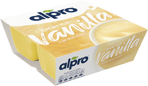 Alpro Sójový dezert s vanilkovou příchutí 4x125g