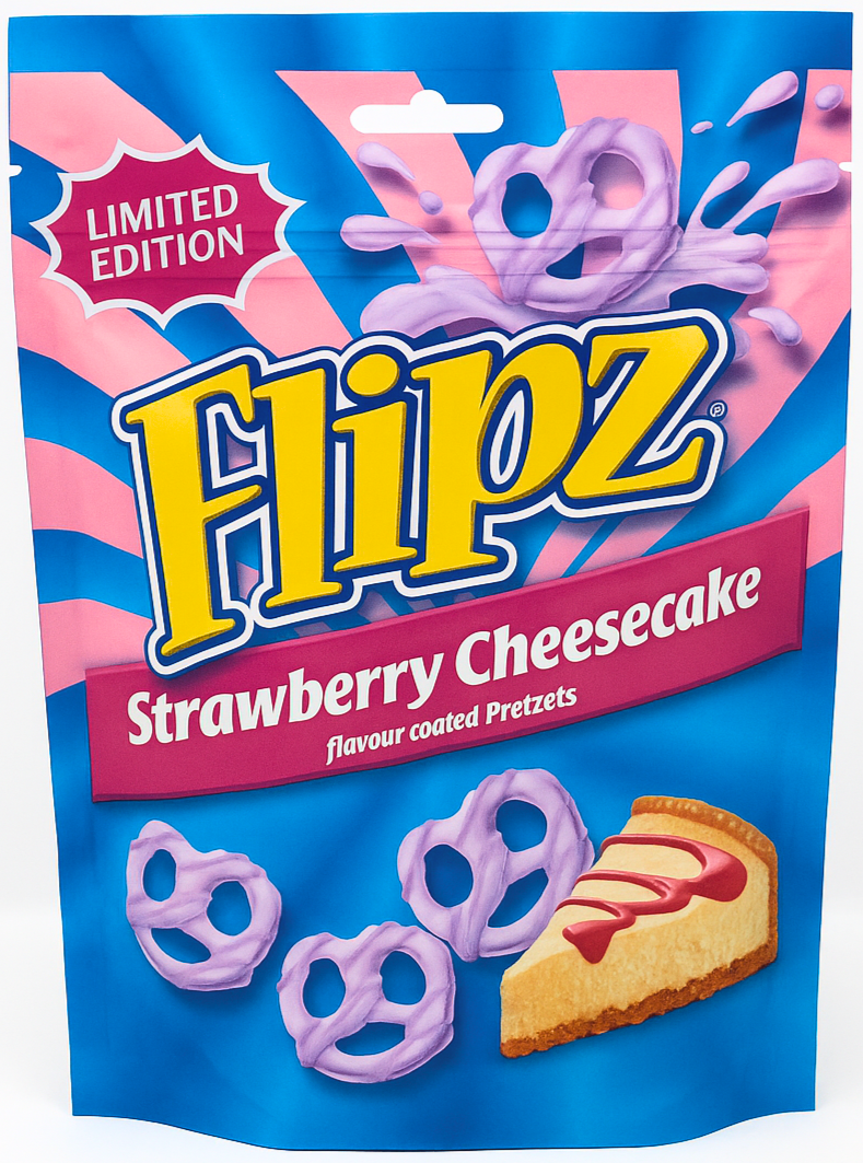 Flipz Strawberry Cheesecake