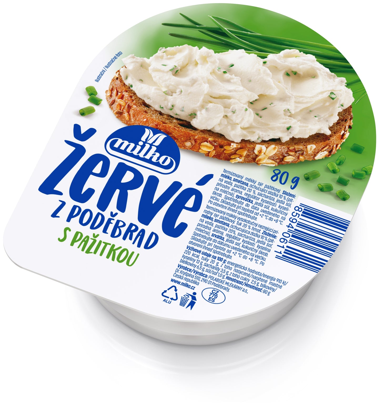 Milko Žervé s pažitkou