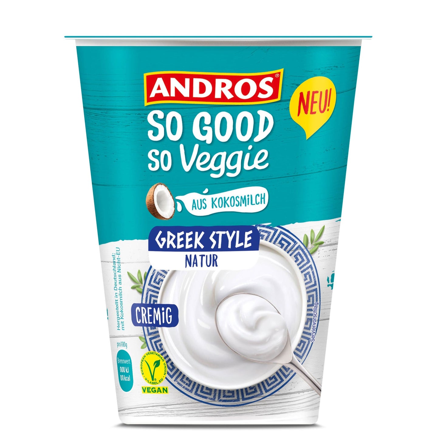 Andros Veganský fermentovaný dezert řeckého typu
