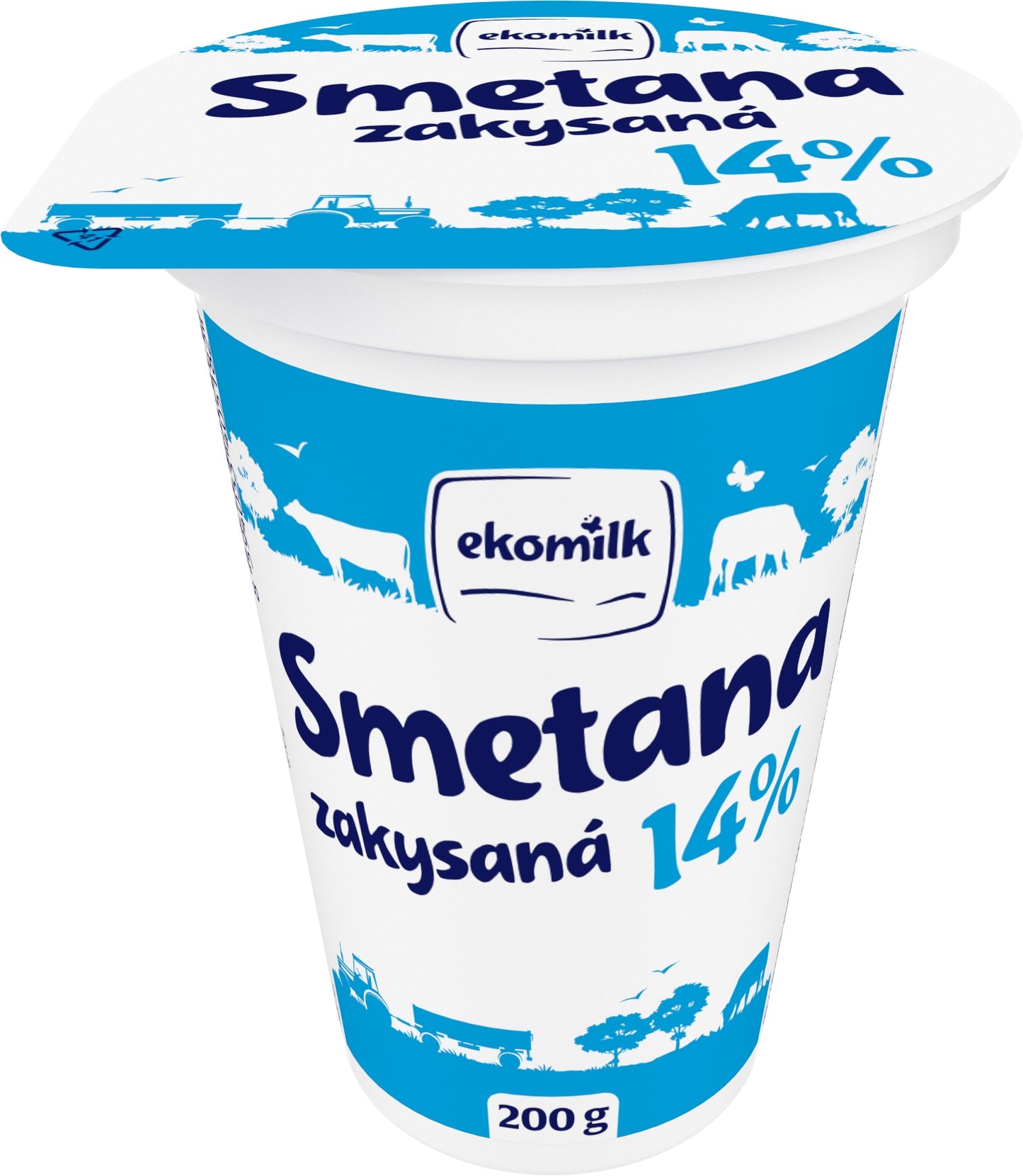 Ekomilk Zakysaná smetana 14%