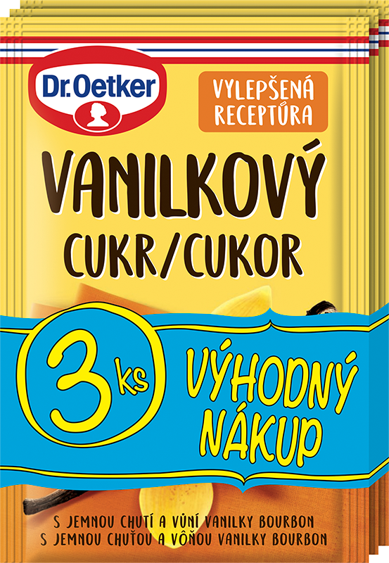 Dr. Oetker Vanilkový cukr 3ks