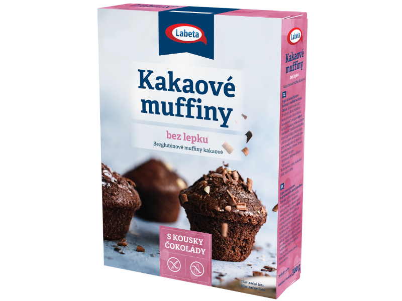 Labeta Muffiny kakaové bez lepku