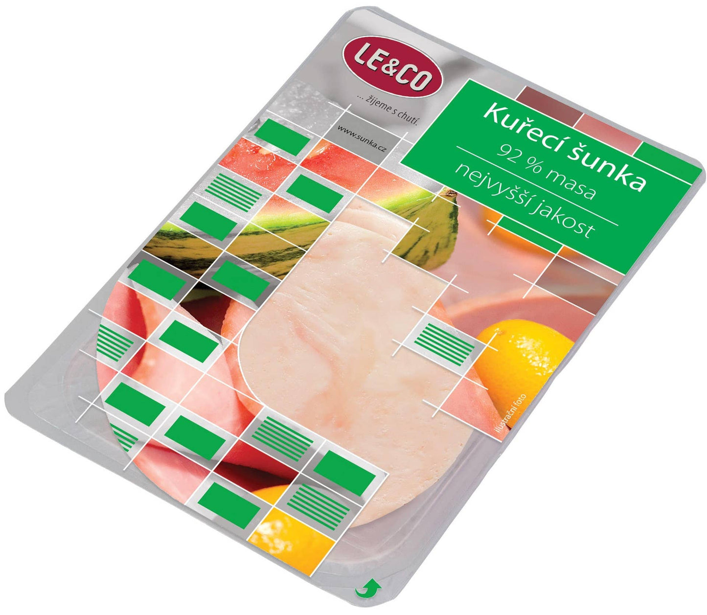 Le & Co Šunka kuřecí prsní nejvyšší jakosti (92% masa)