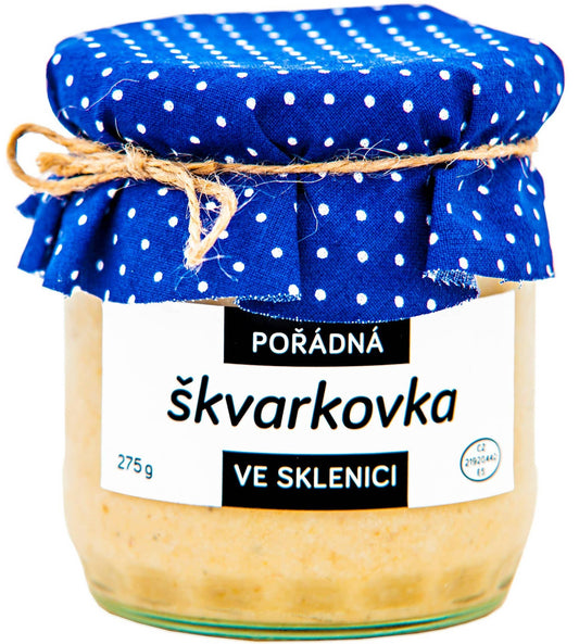 Pořádně ve sklenici Škvarkovka