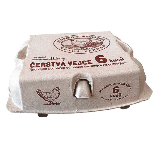 Jeřábek & Vodrážka podestýlková vejce L