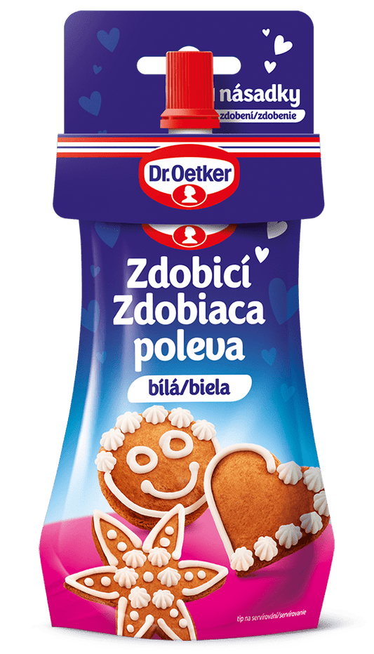 Dr. Oetker Zdobící poleva bílá