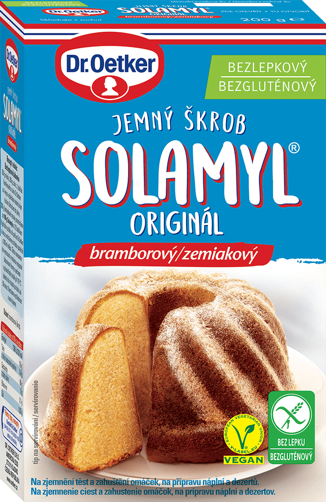 Dr. Oetker Solamyl jemný bramborový škrob bez lepku