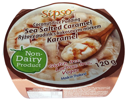 Sipso Rýžový pudink s kokosovým mlékem Karamel
