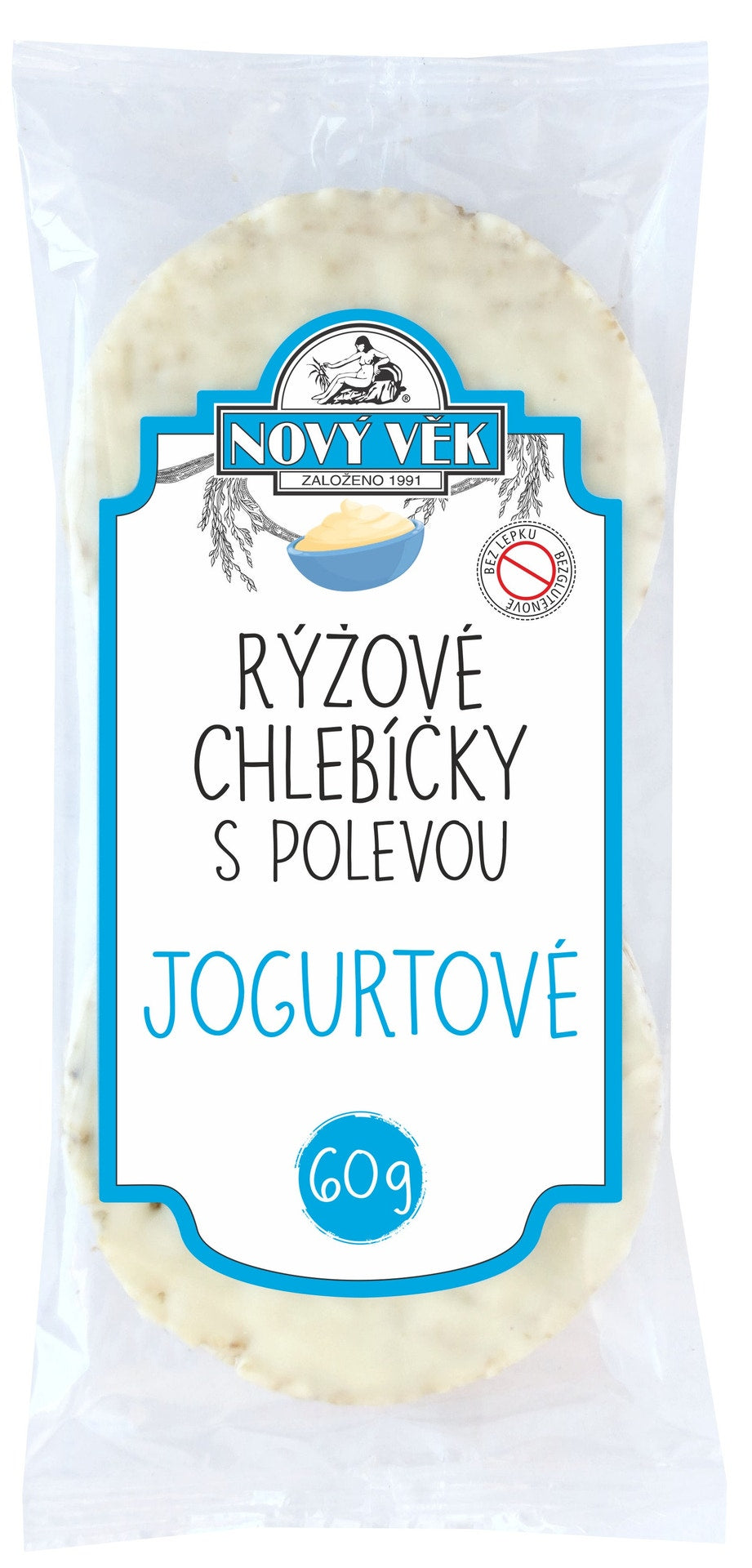 Nový Věk Rýžové chlebíčky jogurtové