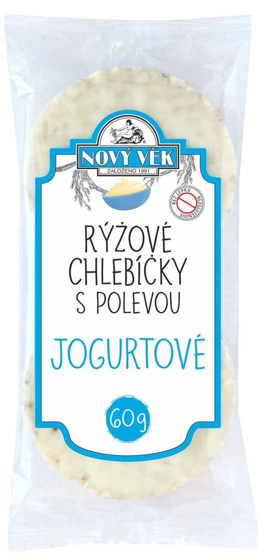 Nový Věk Rýžové chlebíčky jogurtové