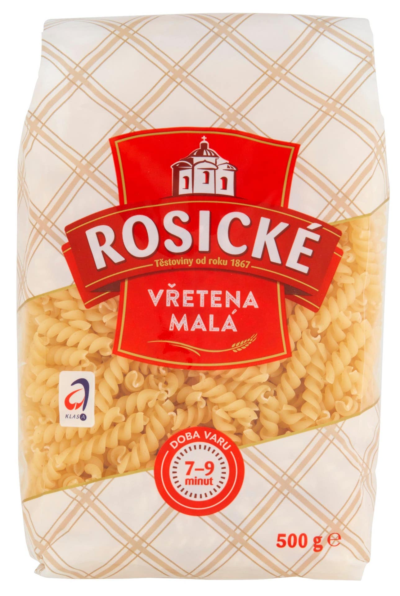 Rosické Těstoviny Torti vřetena malá