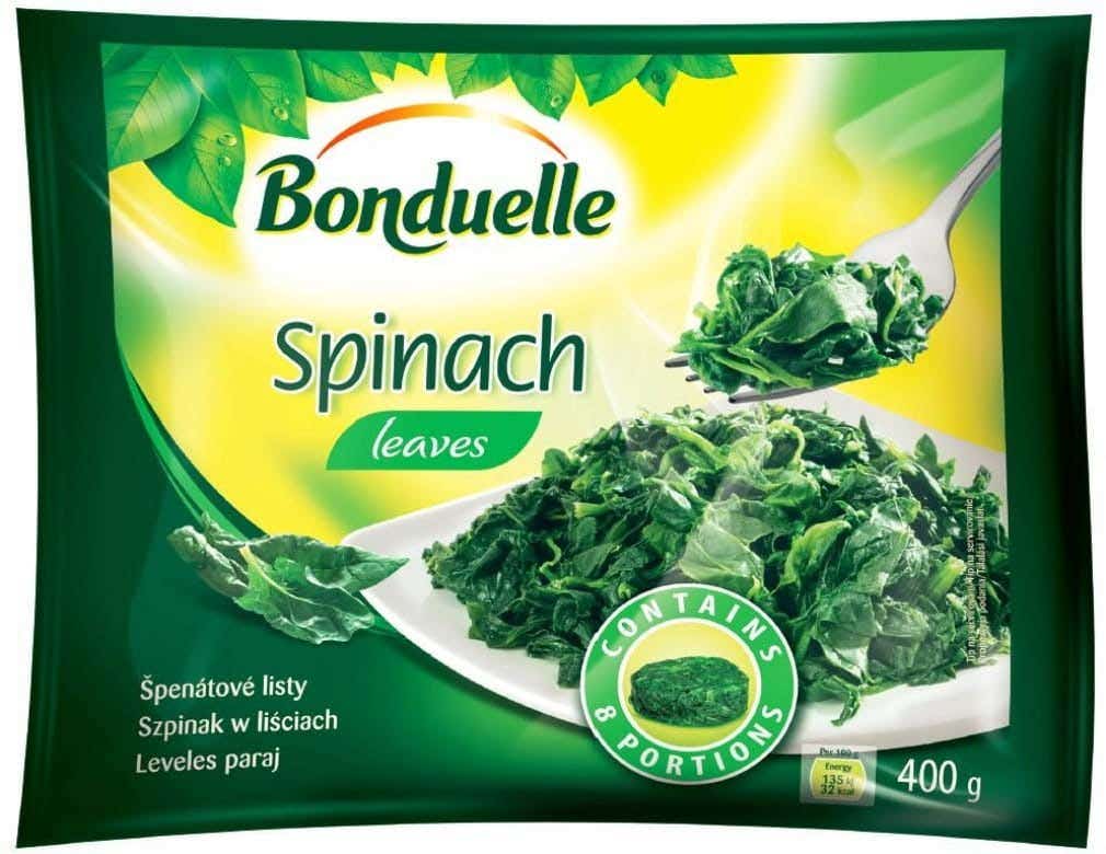 Bonduelle Špenátové listy
