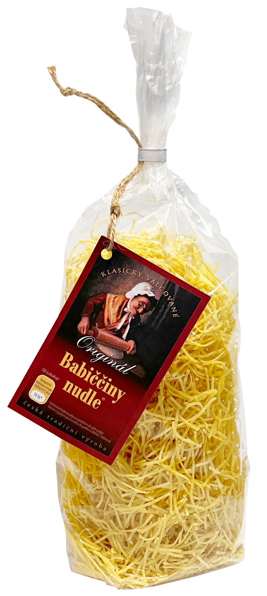 Babiččiny nudle válcované - polévkové