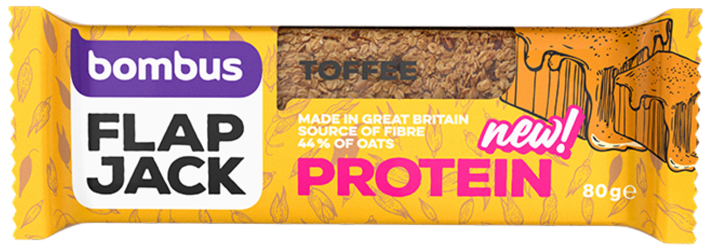 Bombus Protein Flapjack Toffee