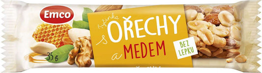 Emco Tyčinka s Ořechy a medem