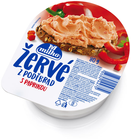 Milko Žervé s paprikou