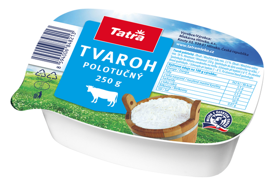 Tatra Tvaroh polotučný (18%)