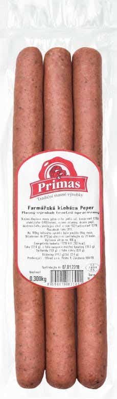 Primas Peper farmářská klobása