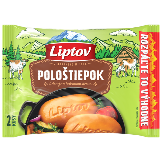 Liptov Pološtiepok na gril a pánev