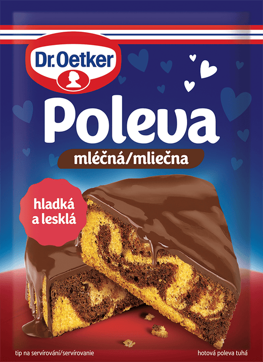 Dr. Oetker Poleva mléčná čokoláda