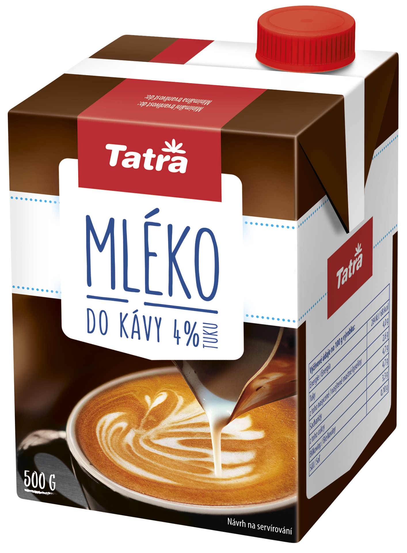 Tatra mléko do kávy 4%