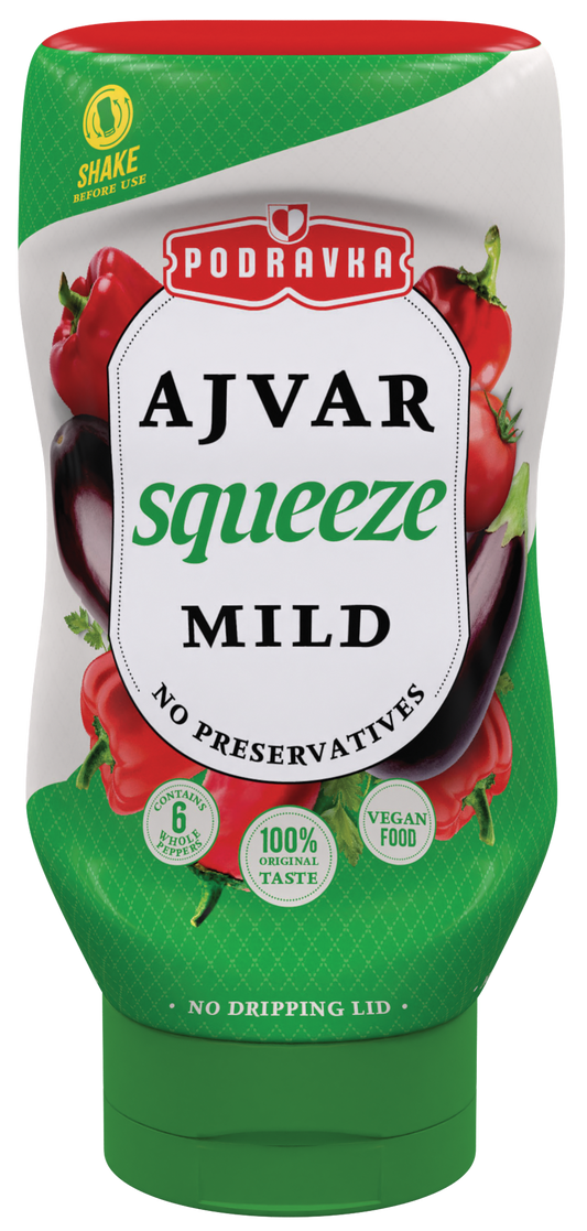 Podravka Ajvar jemný squeeze