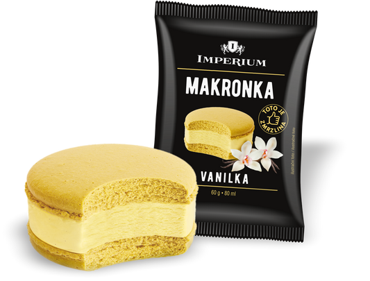 Imperium Zmrzlinová makronka Vanilka