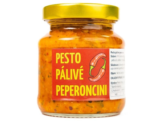 Dobroty s příběhem Naše Pesto Peperoncini