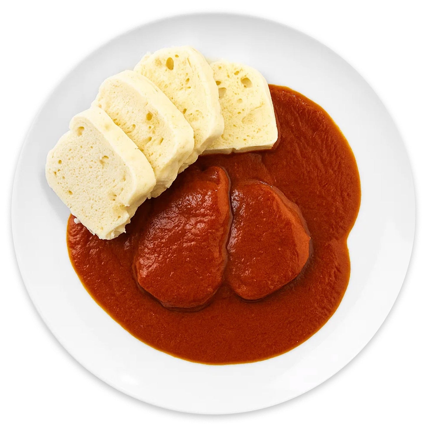 Authentic Rajská hovězí pečeně s houskovým knedlíkem
