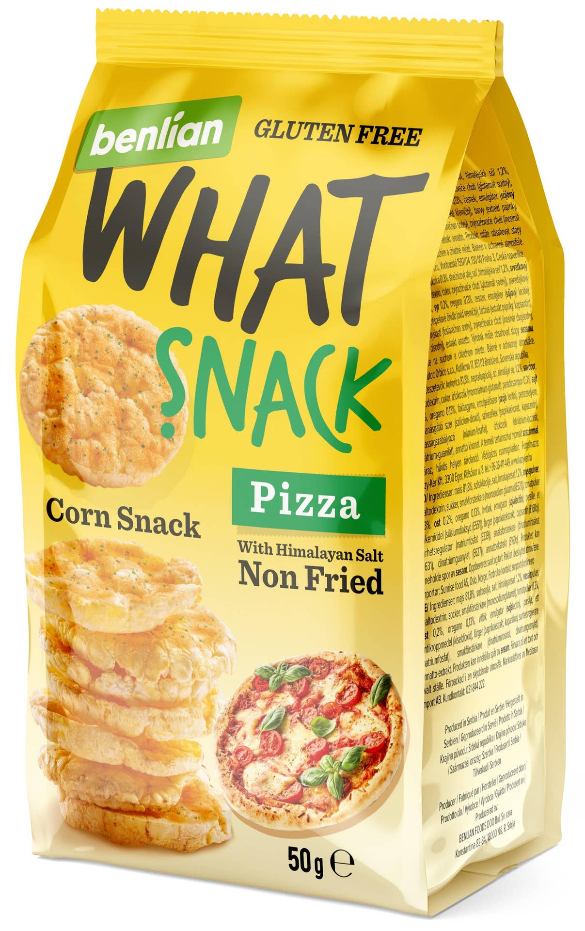 Benlian Kukuřičný snack s příchutí pizzy