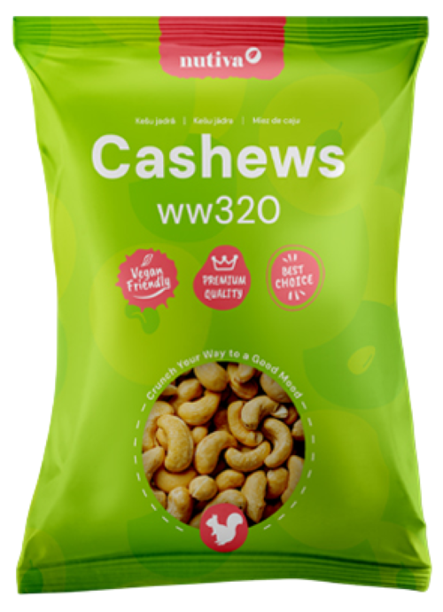 Nutiva Kešu ořechy ww320 exclusive