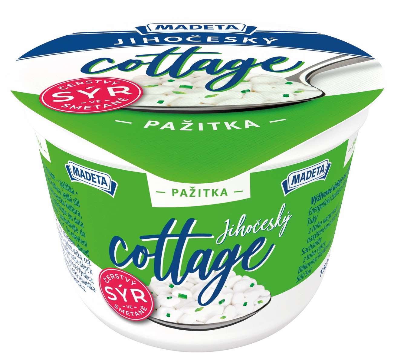 Madeta Jihočeský Cottage pažitka
