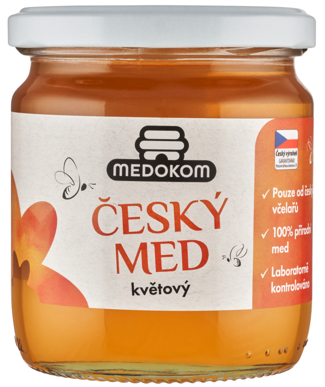 Medokom Český med květový luční