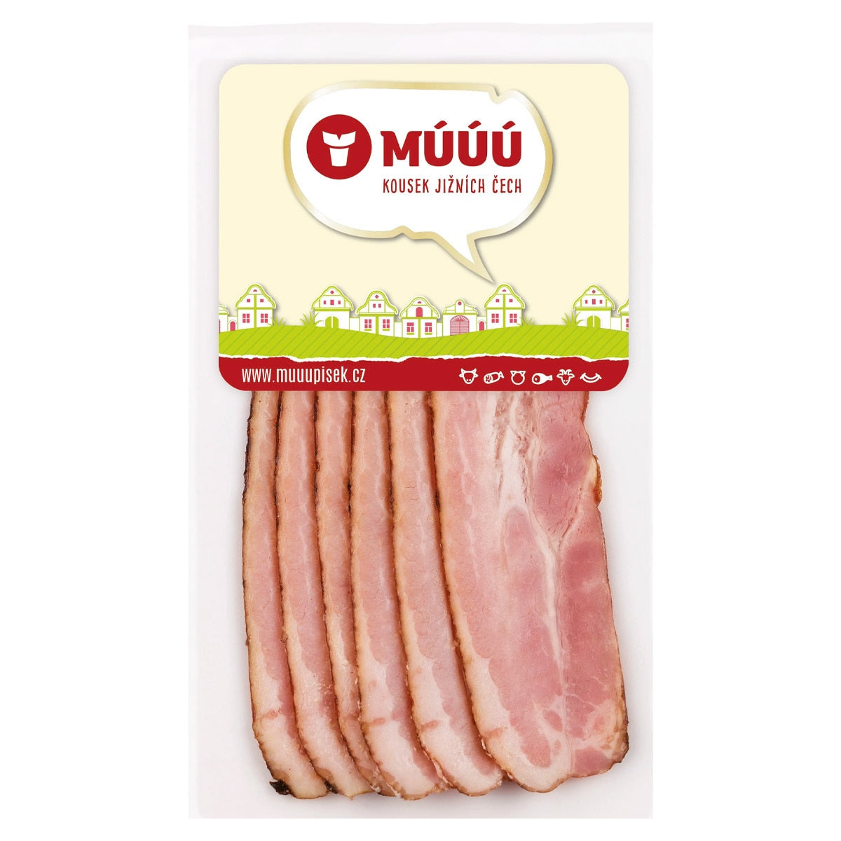 Múúú Anglická slanina lisovaná