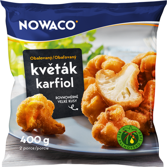 Nowaco Obalovaný květák předsmažený