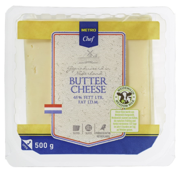 Metro Chef Buttercheese 45% sýr plátky