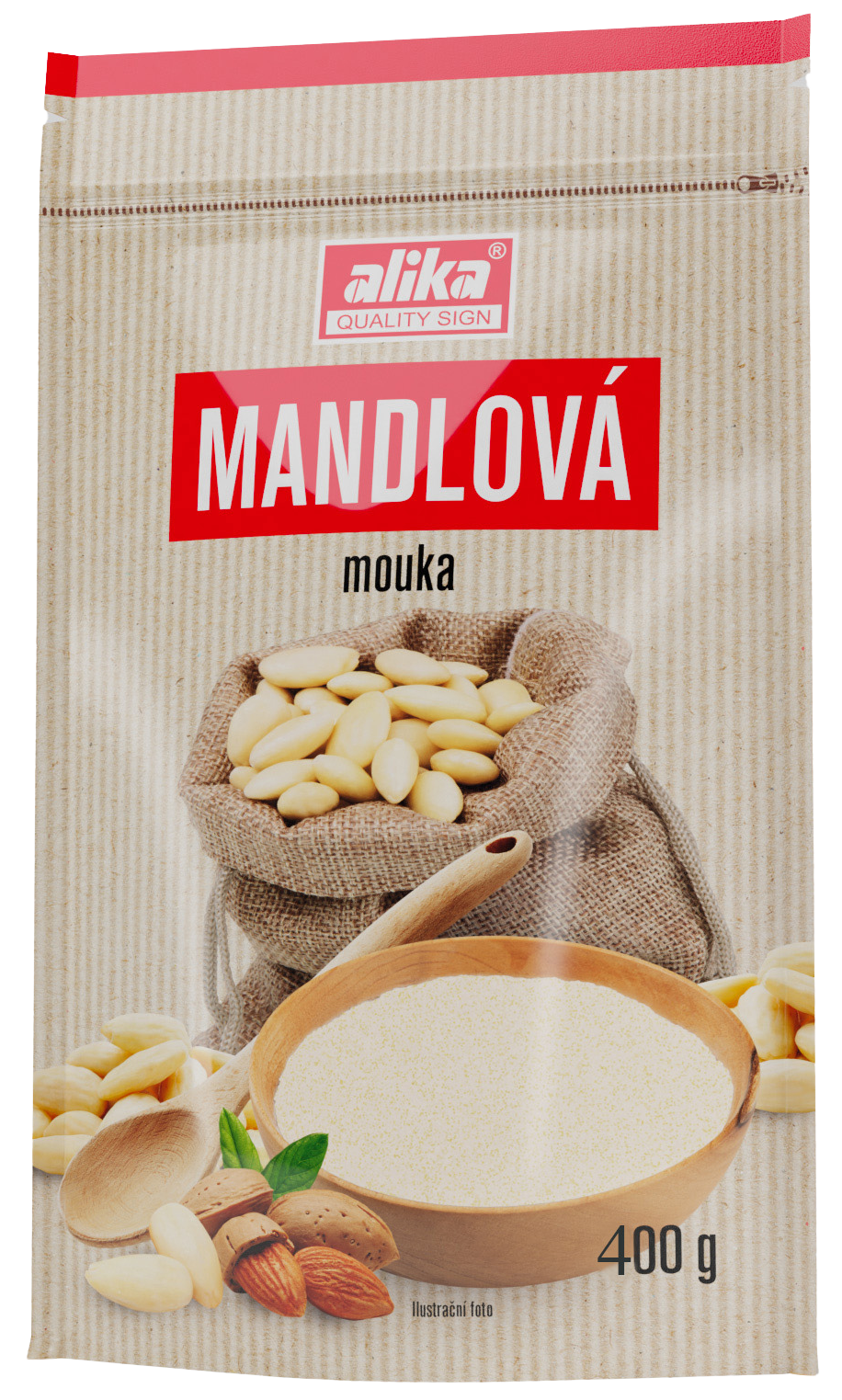 Alika Mandlová mouka blanšírovaná