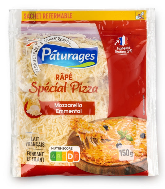 Pâturages Strouhaný sýr na pizzu